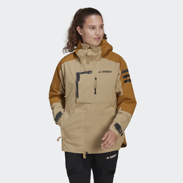 Beige GIACCA DA HIKING TERREX XPLORIC RAIN.RDY IE703