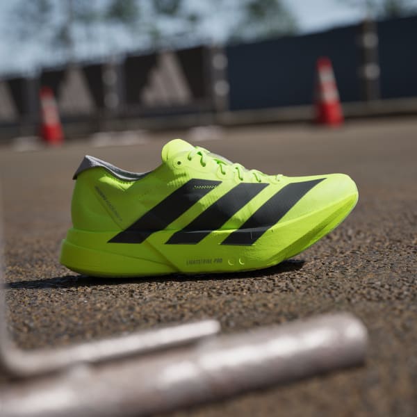 Green Adizero Adios Pro 4 Shoes