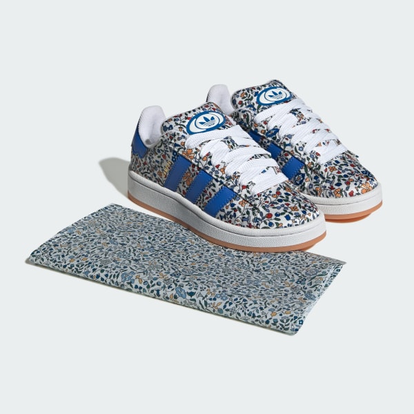 Azul Sapatilhas Campus 00s X Liberty London para criança
