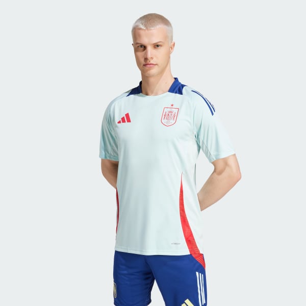 adidas Spain Tiro 24 Competition Training Jersey Turquoise adidas Singapore