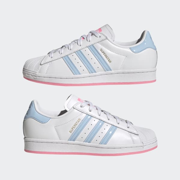 Adidas superstar azul y rojo deals