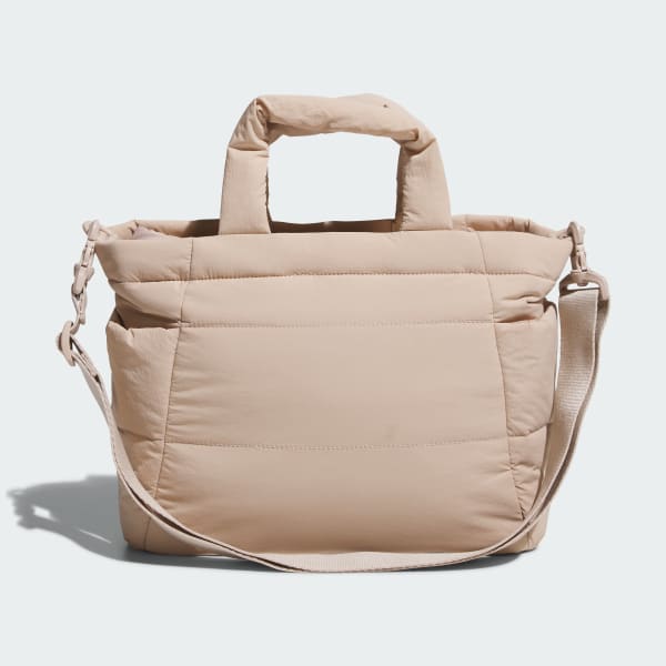 Cokelat Tas Tote Keranjang Quilt Beroda