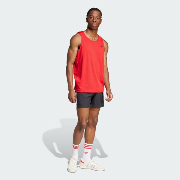 Svart Adicolor 3-Stripes 5-Inch Swim Shorts