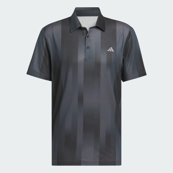 Szary Ultimate365 Mesh Radiant Print Polo Shirt