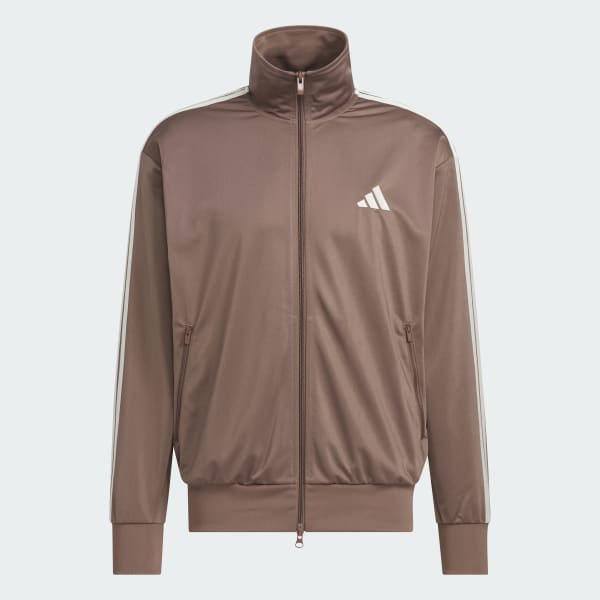 ブラウン 軽パン トリコットトラックトップ