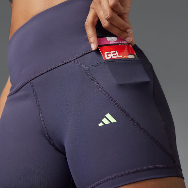 Purple Adizero Lite Short Leggings