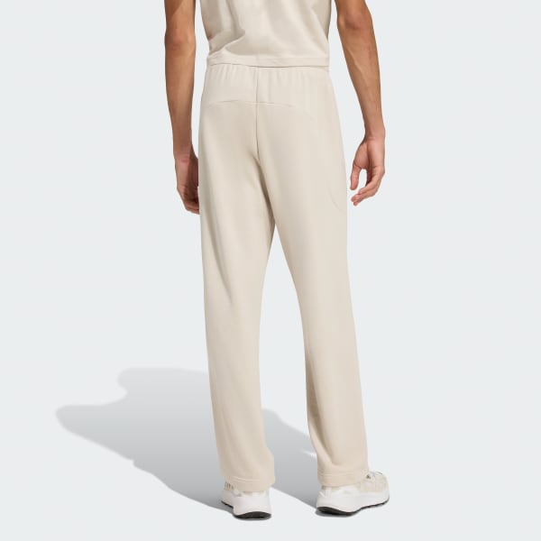 Beige PANTALÓN COLLEGIATE DE FELPA FRANCESA