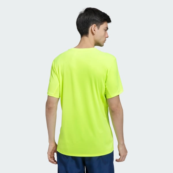 Green Adizero Essentials Running Tee