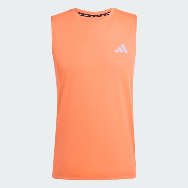 สีส้ม เสื้อกล้าม adi365 Running Essentials