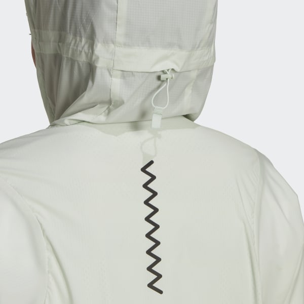 Πράσινο Run Fast Zip Solid Jacket