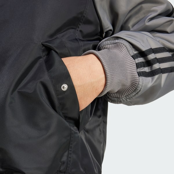 adidas Premium Collegiate Jacket - White | Free Shipping