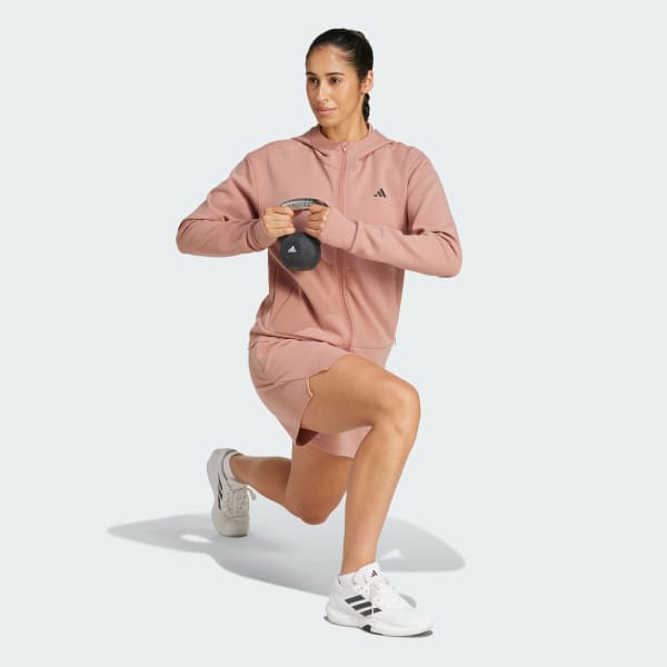 Pink Designed 4 Training Full-Zip Hooded Sweatshirt