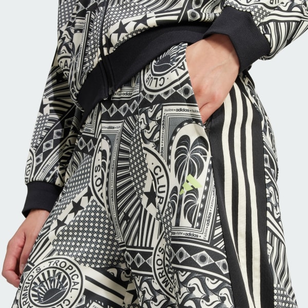 Calça Tiro adidas x FARM - Branco adidas | adidas Brasil