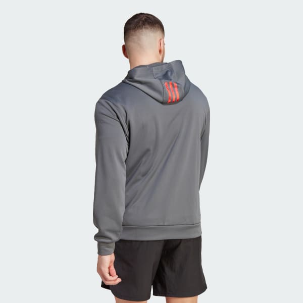 Adidas originals id96 hot sale full zip hoodie 2019