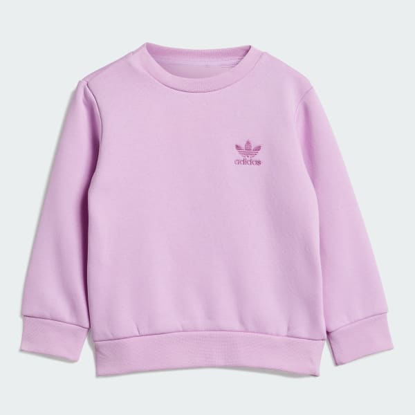 Lilla Adicolor Crew sæt