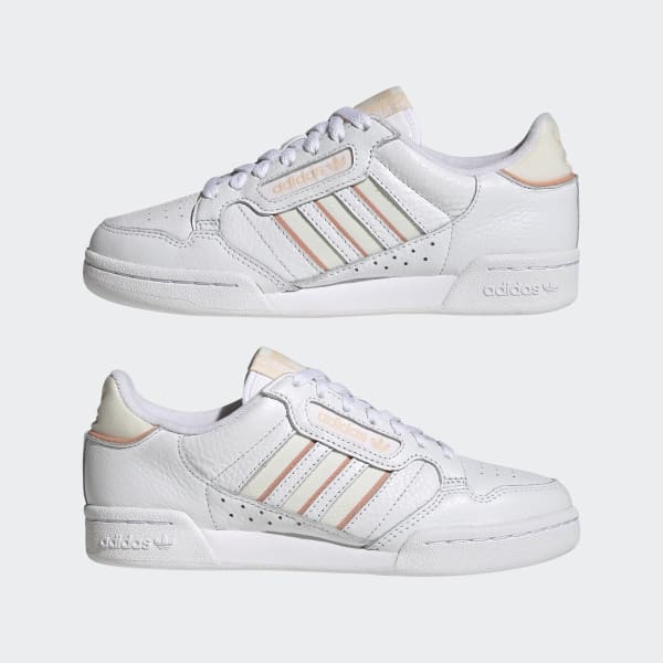 Adidas continental 80 pink stripe online
