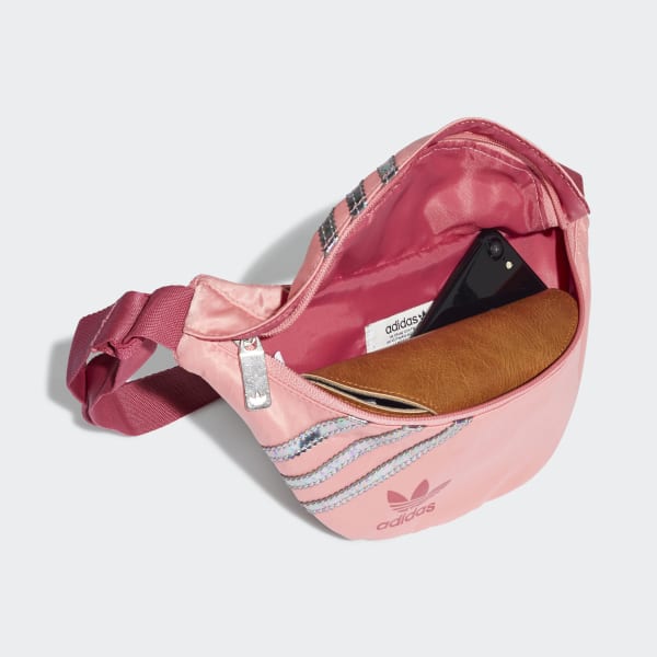 Pink adidas bum sales bag
