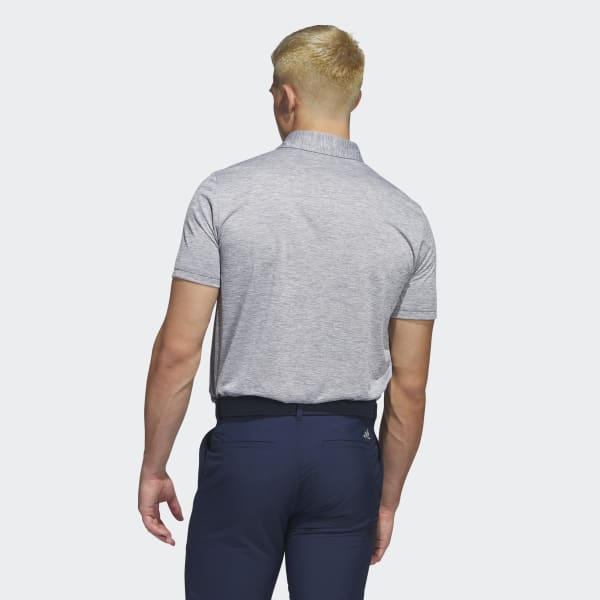 Azul Polera con Cuello Estampada en el Pecho