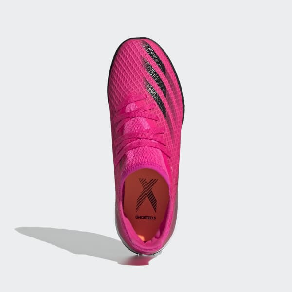 Pink X Ghosted.3 Turf Boots