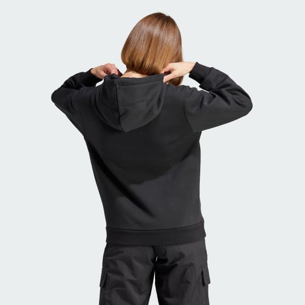 Black floral adidas hoodie new arrivals