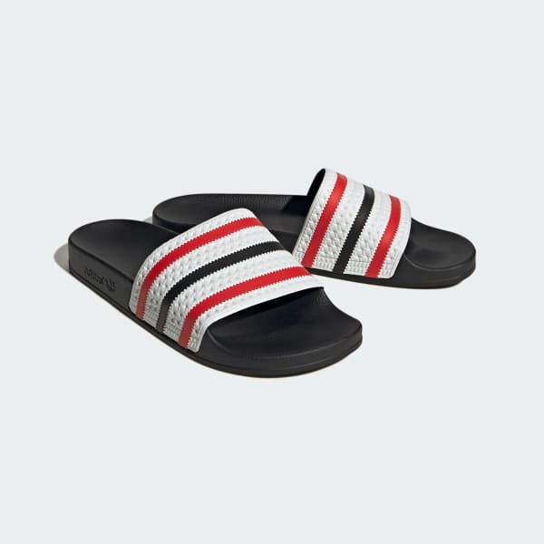 bílá Pantofle Adilette