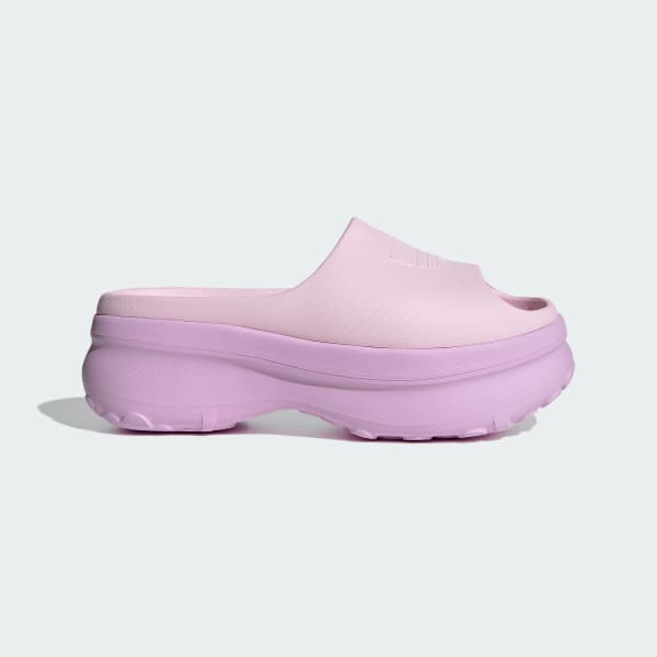 Purple Adifom Stan Slides
