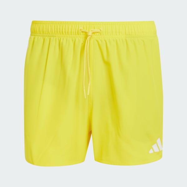 geel 3-Stripes Zwemshort 3-inch