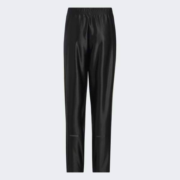 ブラック STADIUM GOLD レギュラーフィット トリコット ウォームアップ パンツ キッズ