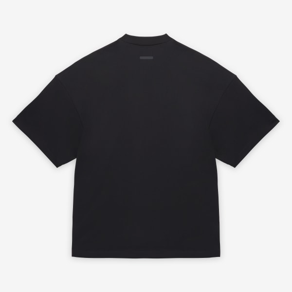 Đen Áo Thun Cổ Chữ V Fear of God Athletics