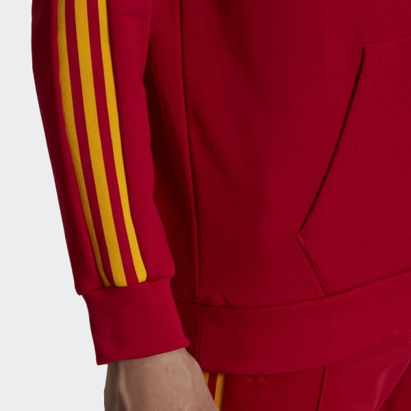 Rosso Hoodie 3-Stripes