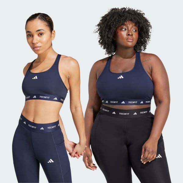 Mau-xanh-da-troi Áo Bra Medium Support Techfit