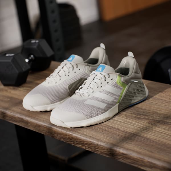 adidas Dropset 3 Training Shoes - Beige | Free Shipping with
