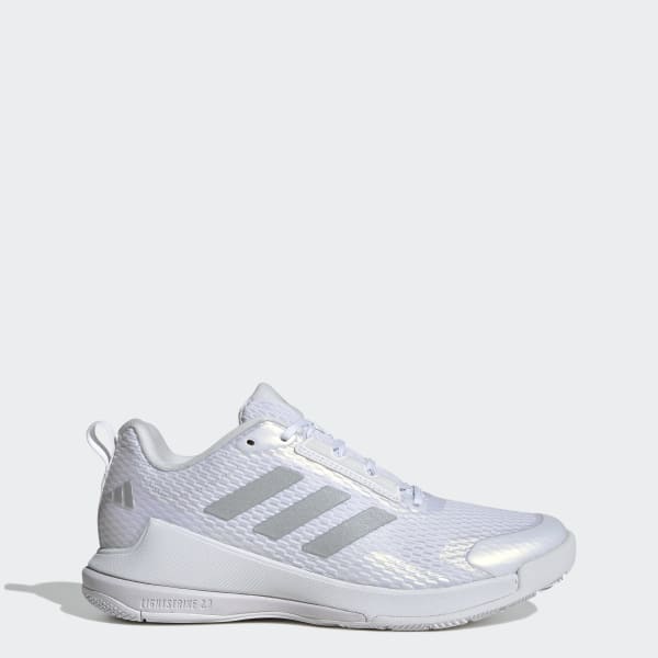 adidas Novaflight 2 Indoor Sneakers - White | Free Shipping with