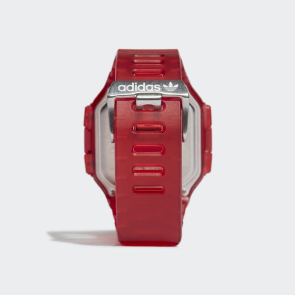 Reloj digital One GMT R Rojo adidas | adidas España