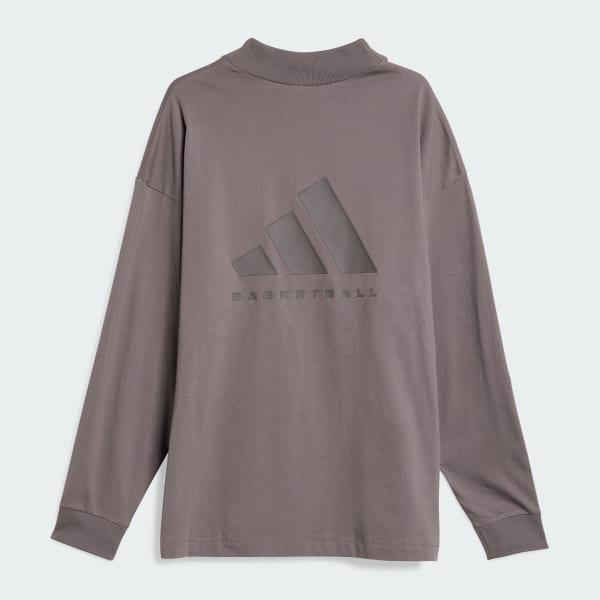 Braun Basketball Longsleeve – Genderneutral