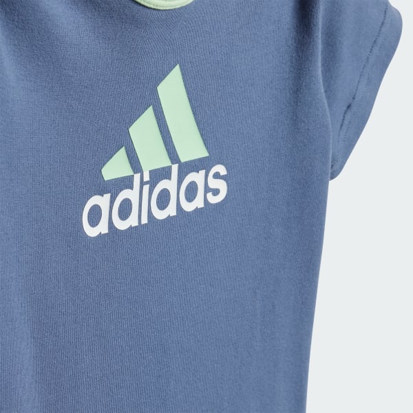 Bla Essentials Big Logo Bodysuit and Beanie Kids gavesæt