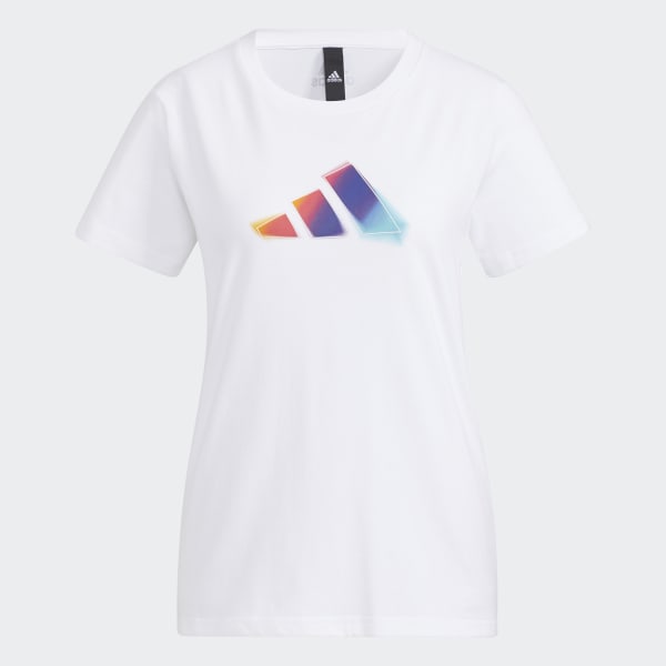 White UST Logo Graphic Tee