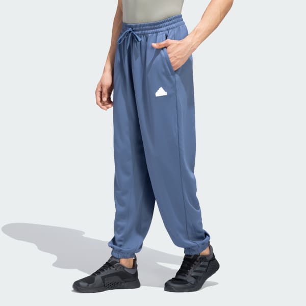 Blue Loose Fit AEROREADY Track Pants
