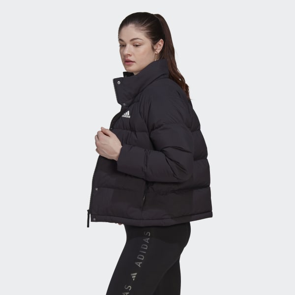 Black Helionic Relaxed Down Jacket BT063