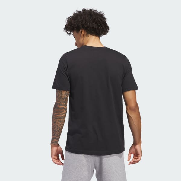 Negro Polera Future Icons Estampada