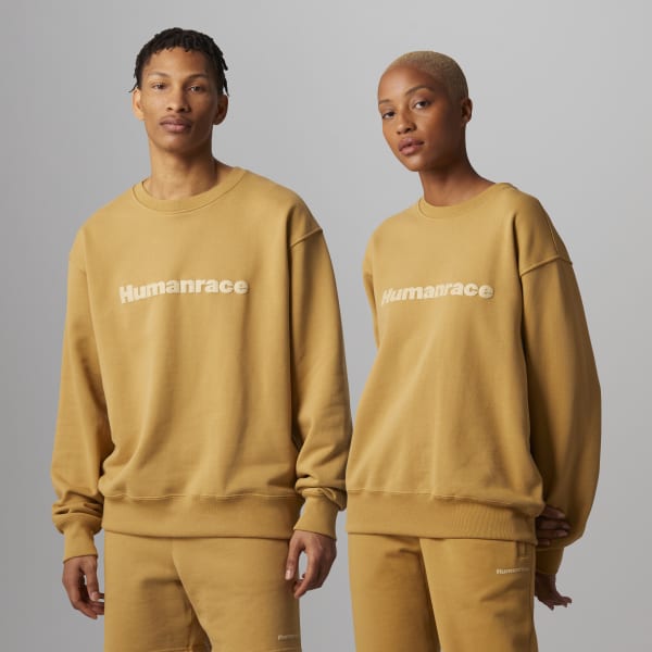 Beige Sweat-shirt Pharrell Williams Basics Crew (Non genré) M9479