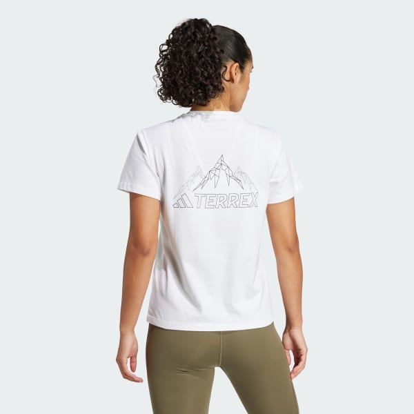 Blanc T-shirt graphique Terrex