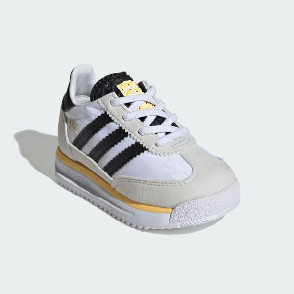 White SL 72 RS Elastic Laces Shoes Kids
