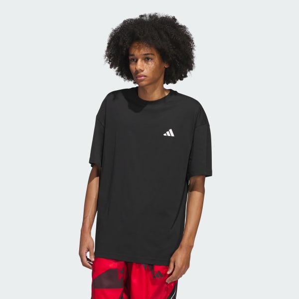 ブラック All Day I Dream About グラフィック半袖Tシャツ