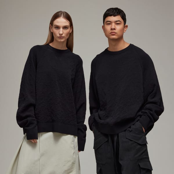 Schwarz Y-3 Knit Sweatshirt