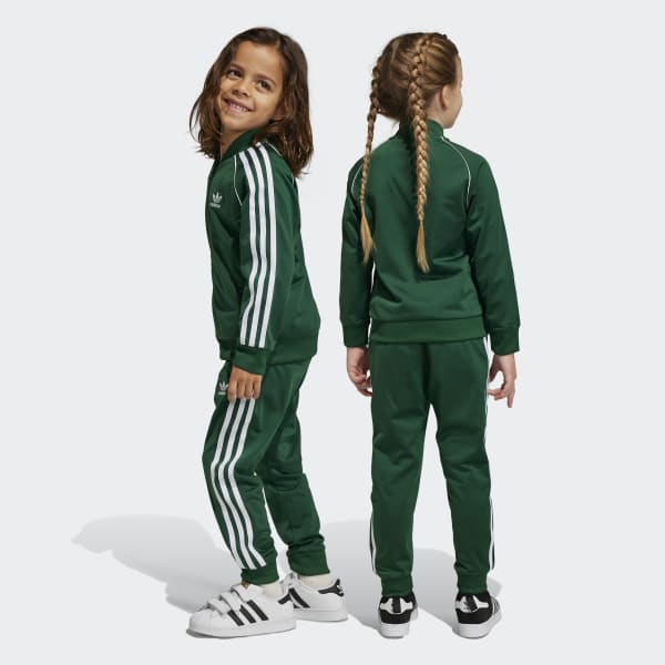 adidas Adicolor Track Suit - Green | Lifestyle | adidas US