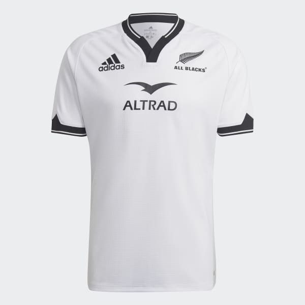 White All Blacks Rugby Replica Away Jersey