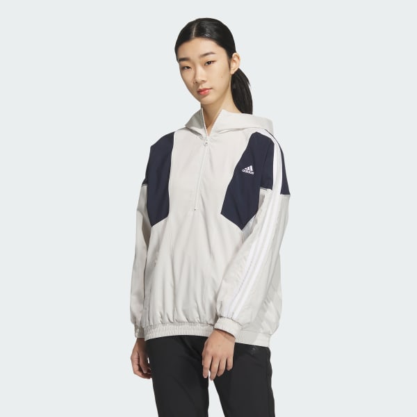 Beige 컬러블록 3S CL 재킷