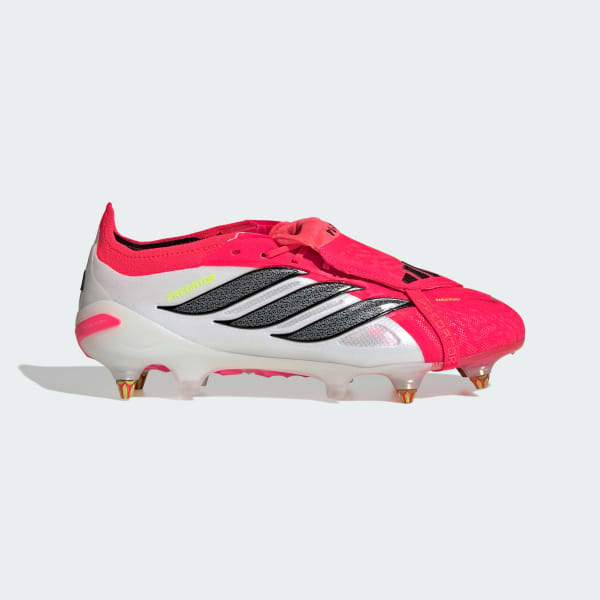 Rot PREDATOR ELITE Fußballschuh mit umschlagbarer Zunge WB