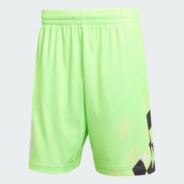 mau-xanh-la Quần Short Nuwave 90s Dài 9 Inch